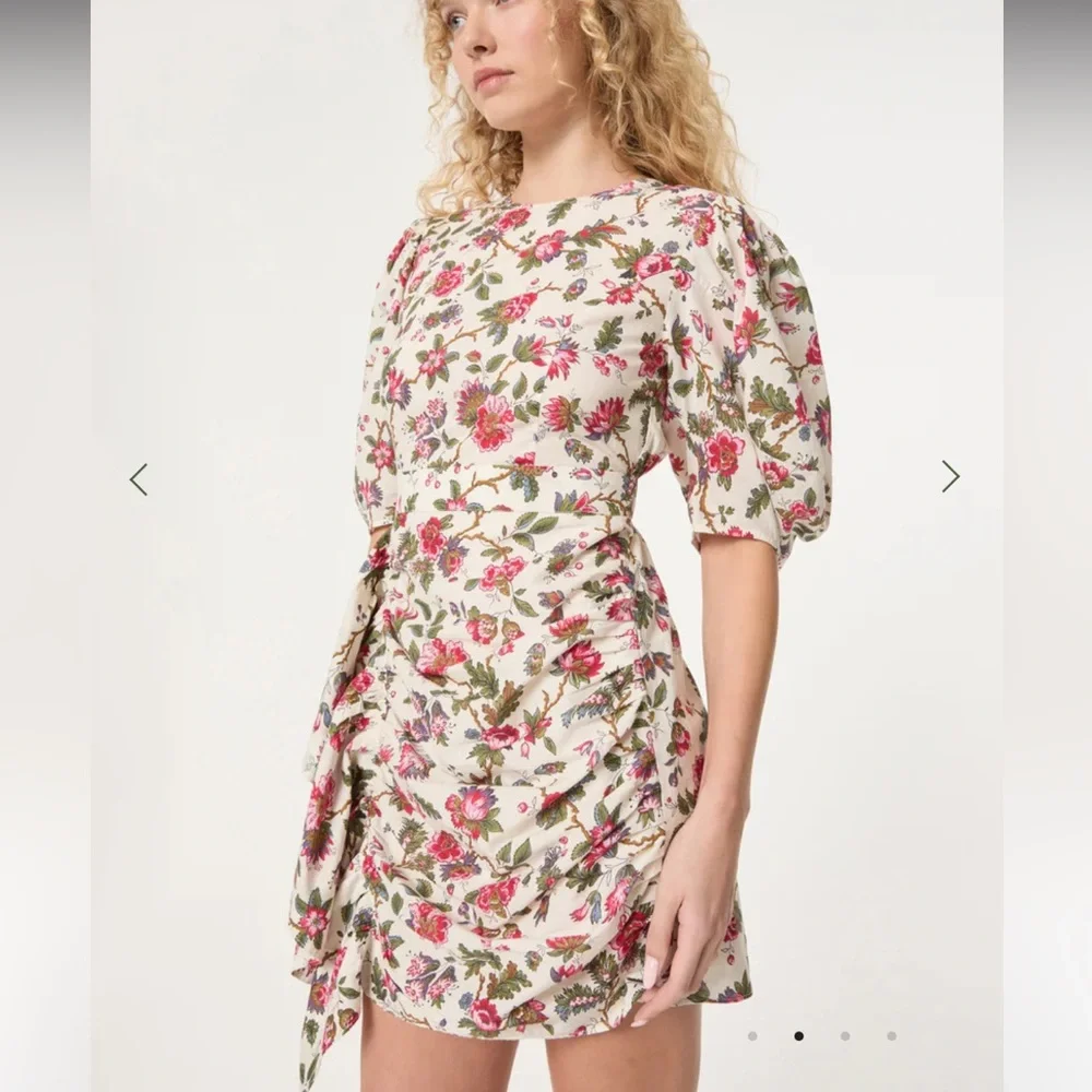 Rhode Pia Dress in Macadamia Size 0 - Picture 3 of 6